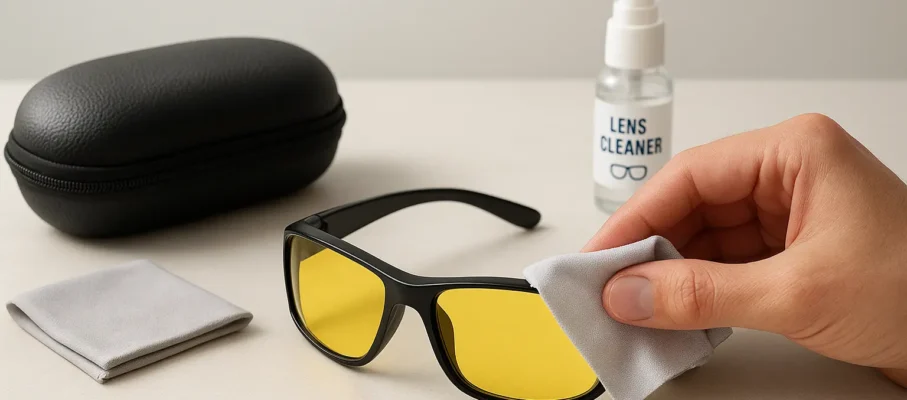 راهنمای کامل انتخاب عینک رانندگی برای روز و شب – حفظ دید و کاهش خیرگی