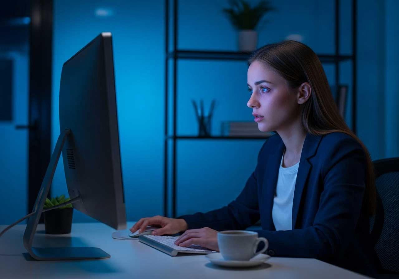 ۷ راهکار ساده و مؤثر برای کاهش خستگی چشم دیجیتال در کارمندان و دانشجویان ایرانی